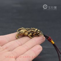 Copper Hanging Solid Brass Yuan Handle Handle Antique Antique Antique Copper