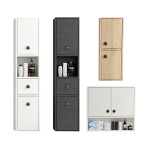 Bathroom cabinet side cabinet narrow toilet toilet cabinet locker toilet side cabinet waterproof mirror side small vertical cabinet storage cabinet