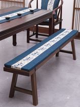 Chinese red wood long stool cushion tea table strip stool cushion long chair plate stool chair seat changing shoes stool soft bag cushion