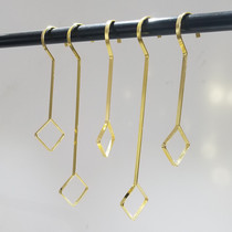 Clothing store ring S hook hook gold hook Diamond S-shaped hook Girls  clothing display shelves new S hook