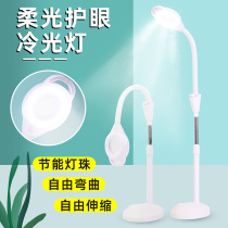 Cold light embroidery beauty lamp LED manicure nail work lamp tattoo instrument lamp spotlight household led floor lamp