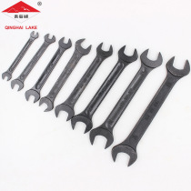 Qinghai Lake double-headed dumb wrench auto repair tool wrench Large dumb wrench large opening wrench 50 black opening wrench