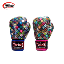 twins Thai Boxing gloves for adult men and women Muay Thai Sanda Taekwondo Boxing fighting training gloves