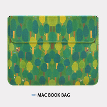 Apple computer bag mac book pro notebook bag 13 inch air female M1 male 16 forest 14