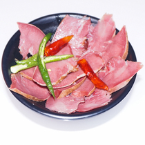 La pig tongue 500g authentic Sichuan flavor province specialty farm handmade self-made smoked salted meat traditional bacon