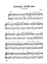 Thousand Away Ending Song-HD Piano Solo Score