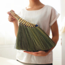  Mill mountain craftsman natural miscanthus sweeping bed broom desktop tatami brush sofa Kang broom multi-function broom hand knitting