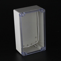 200*120 * 75mm transparent cover waterproof box junction box outdoor waterproof cable junction box electrical instrument box