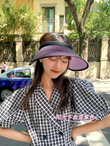  VALVOELITE sun hat womens summer sunscreen simple color-changing face cover UPF50 anti-UV sun hat