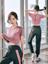 VALVOELITE Sports Set Women Spring and Autumn Loose Morning Run Leisure Gym Running Fitness Quick Dry Yoga Clothing