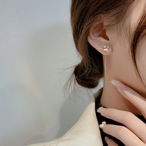 Four-leaf Straw Ear Line 2021 New Tide Rose Gold Flow Suearrings 2022 Temperament Superior Feel Light And Luxurious Silver Female