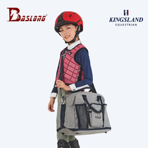  France Kingsland equestrian handbag Equestrian supplies bag Knight bag harness bag Leisure bag can be carried back