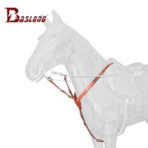 Quality cowhide chest belt Bow leather horse Dingji barrier British chest belt eight-foot dragon harness BCL335108