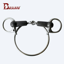 Speed horse racing mouth armature Rubber horse racing Big ring mouth Armature Horse mouth Armature Horse chew Saddle mouth Armature Eight-foot dragon