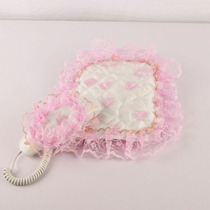 New modern telephone European decorative landline Lace cover Dust cover fabric square cover cloth protective cover custom