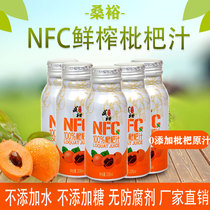 Sang Yu NFC freshly squeezed loquat juice puree sugar-free non-concentrated original juice drink 208ml * 8 bottles