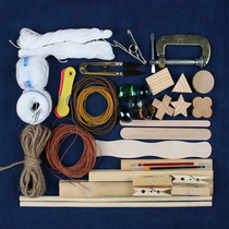 Tie-dyeing tool set material Tie-dyeing material childrens hand-dyeing diy material package Bai tie-dyeing