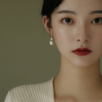 Pearl Ear Clip Woman No Earrings Fluo earrings Lukewarm Wind Mosquito Coil Dish Ear Clip Advanced Sensation Light Lavish Retro