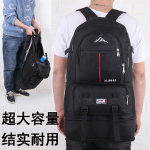 Outdoor 100 Liter Waterproof Mountaineering Bag Mens Large Capacity Long-distance Travel Backpack Strict Durable Tool Backpack