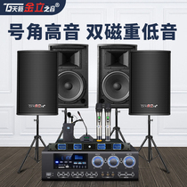 Teana Jin Li Voice 6 8 10 inch conference room audio set Professional Speaker power amplifier dance room classroom special audio home KTV karaoke home high power