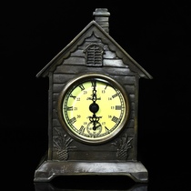 Old Tibetan old-fashioned back-stream pure copper mechanical watch Old copper mechanical watch Western watch