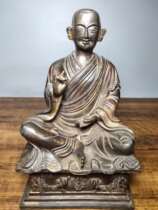 Folk Collection Old bronze tire clay gold Sardinha Buddha statue Old Rohan One revered piece