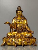 Folk Collection Old red copper Cowage Guanyin Bodhisattva Bodhisattva Bodhisattva Bodhisattva