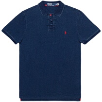 Spot CLOT POLO TEE Joint silk plate buckle washed short-sleeved mens ins tide brand high street shirt womens T-shirt