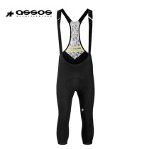 Assos Asssos MILE GT Spring Autumn Season Grip Suede Windproof Seven-Pants Mens Road Car Braces Riding Pants