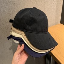 Sunscreen hat womens cap hip hop duckbill hat Korean version wild fashion black baseball cap Mens visor soft top