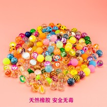No. 32 bouncy ball childrens solid bouncing ball one yuan spinner ball twister ball toy bouncing ball multiple jumping ball
