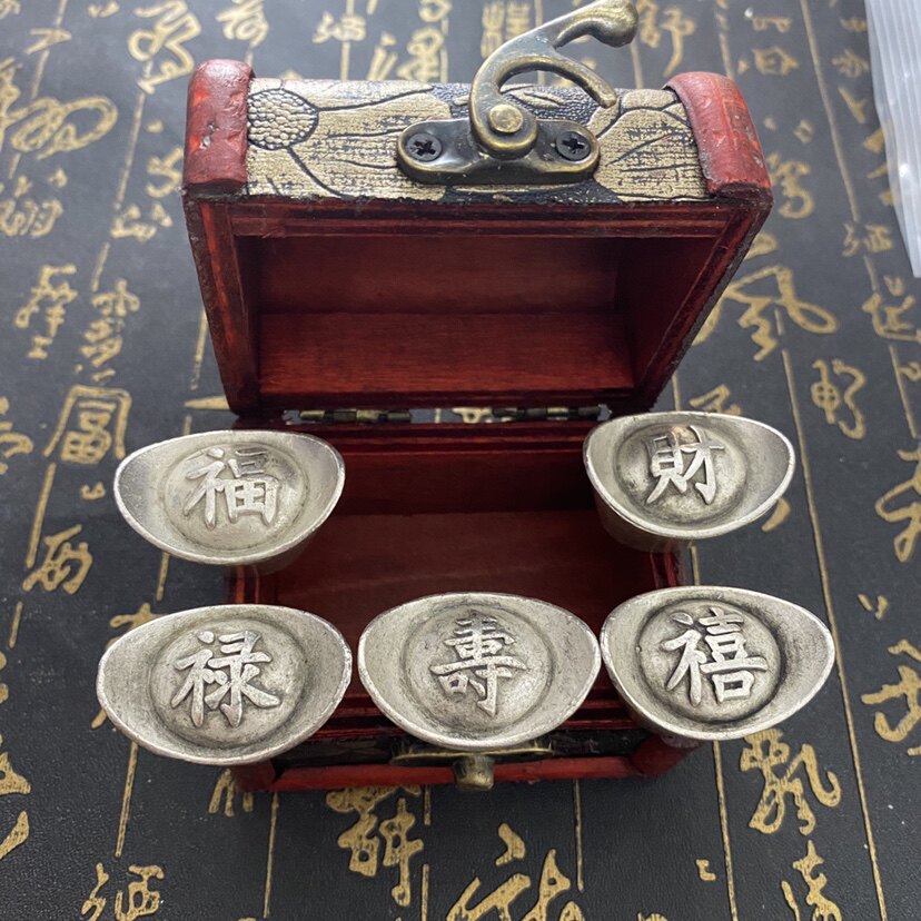 清代福禄寿喜财银锭-清代福禄寿喜财银锭促销价格、清代福禄寿喜财银锭