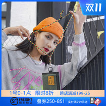 rough enough Tide brand retro lanyard canvas short wallet mens multi card position three fold womens coin wallet