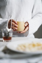Alishan milk tea is very fragrant a handmade milk tea.