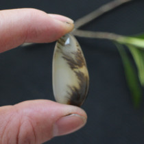 Natural Jade Yunnan Huanglong Jade aquatic flower brand pendant men and women Jade sweater chain pendant boutique gift