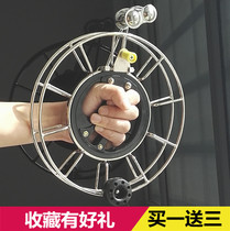 Kite line wheel Stainless steel kite line wheel High-grade hand kite hand wheel Kevlar line kite line wheel