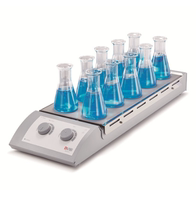 Beijing Dalong 10 Channel standard heated magnetic stirrer MS-H-S10