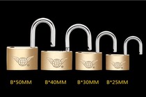Flying ball brand copper padlock Solid brass wardrobe padlock FQ-B*40MM Po copper lock