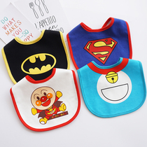 ins Nordic style baby bib pure cotton baby saliva towel waterproof child saliva pocket eating bag 0-1-2 years old