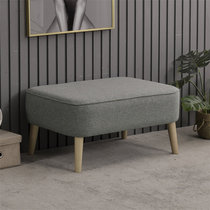 Simple home living room sofa pedal stool changing shoe stool bedroom bed tail stool rectangular footstool fitting room long stool