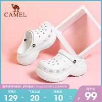  Camel cave shoes outdoor womens summer new casual fashion comfortable and lightweight outer wear baotou sandals slippers women