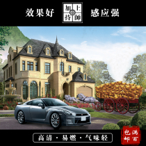 (Lianchi Inn) such as the origin of the law horse car the picture of the money the treasure the money the money the fire