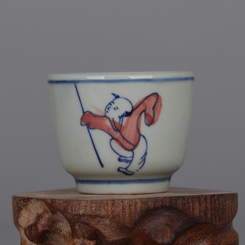 青花釉里红杯-青花釉里红杯促销价格、青花釉里红杯品牌- 淘宝