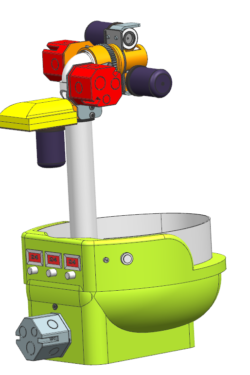 Simulation table tennis tee machine desktop tee shot machine Huatai tee machine