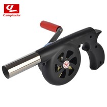 Outdoor hand-fired combustion blower manual large picnic camping fire tool hair dryer barbecue
