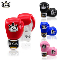 RAJA Boxing Gloves Men and Women Adult Professional Training Muay Thai Sanda Fighting Sandbag Boxing 10OZ12OZ14OZ
