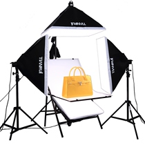 Taobao LED studio four lights set professional Taobao shooting photo box soft box photography props