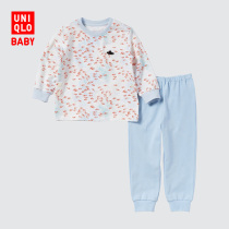 Uniqlo infant picture book cooperative series pajamas long sleeve 443303 (home suit 80-120cm)