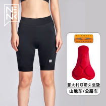 NENK Summer Riding Pants Woman Mountain Bike Bike Riding Clothing Long Distance Cushion Bike Pants Road Car Shorts