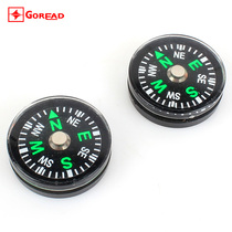 Outdoor climbing camping compass compass luminous small 20mm mineral oil mini finger compass